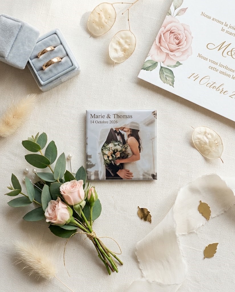 Save the Date mariage Marie et Thomas